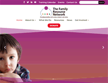 Tablet Screenshot of familyresourcenetwork.org